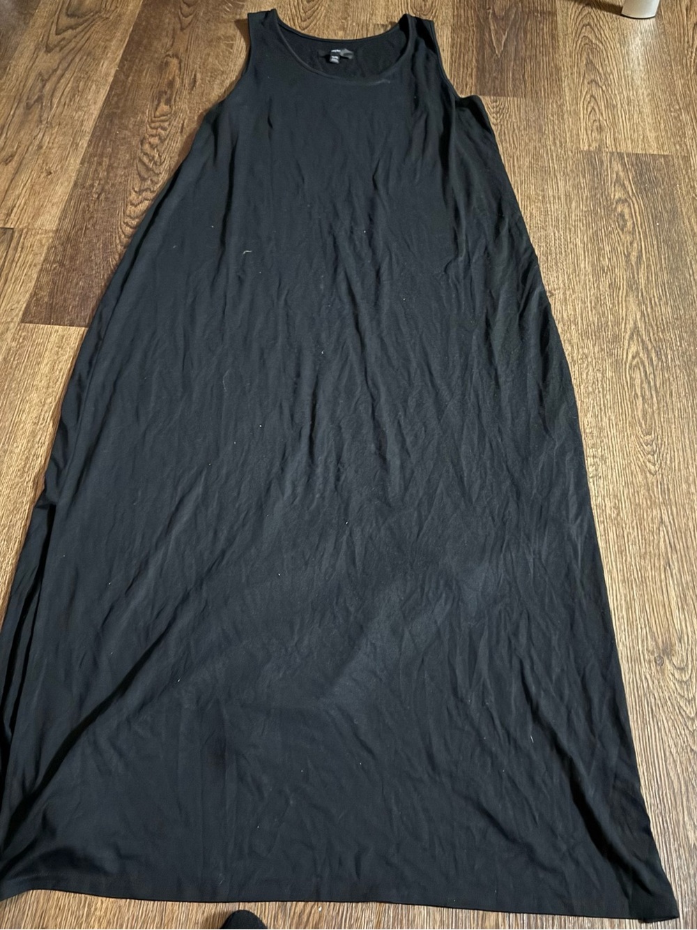 Mossimo Supply Co. Black Sleeveless A-Line Maxi Dress